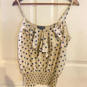 Business casual polka dot